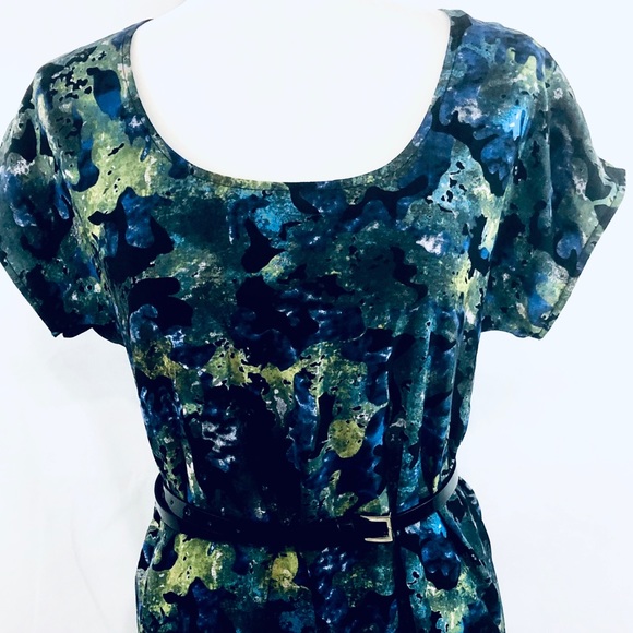 Silence + Noise Anthro Silky Asymmetrical Dress S - Picture 4 of 8